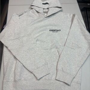 Essentials Light Gray Hoodie